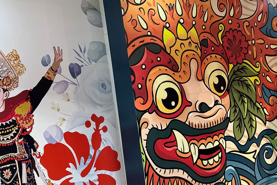 Img ngurah rai wall art