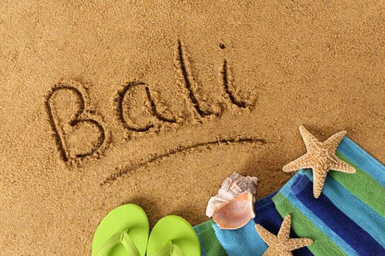 Img bali beach writing
