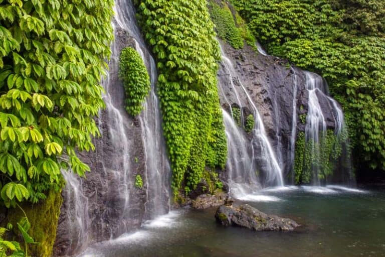 Img beautiful banyumala waterfall