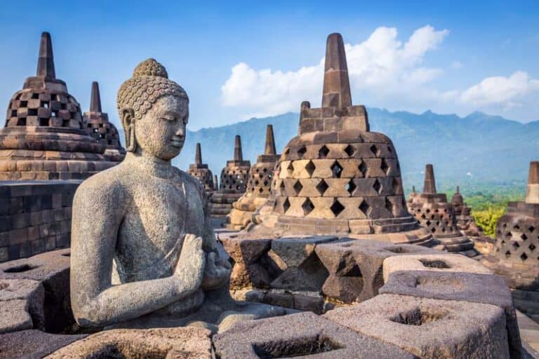 Img Buddha Statue Borobudur Temple