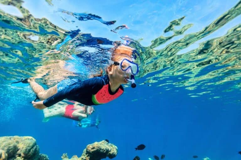 Img Underwater Photo Girl Snorkeling